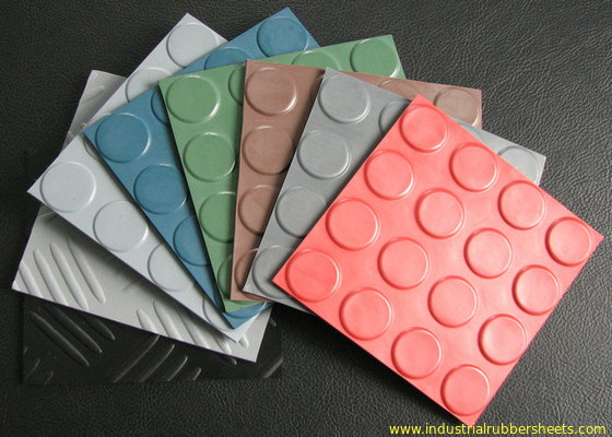 Waterproof Industrial Rubber Sheet and Rubber Flooring Sheet with 3-6mm Thickness 1-1.5m Width and 1-20m Length