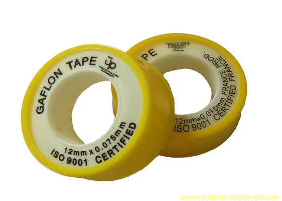 Anti - corrosion Colorful Unsintered PTFE Gasket Tape , 6 - 50m Length