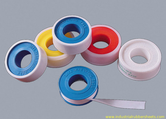 Anti - corrosion Colorful Unsintered PTFE Gasket Tape , 6 - 50m Length