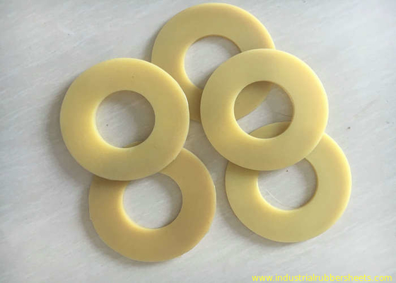 Food Grade EPDM Rubber Gasket Pollution Free With Beige , White Color