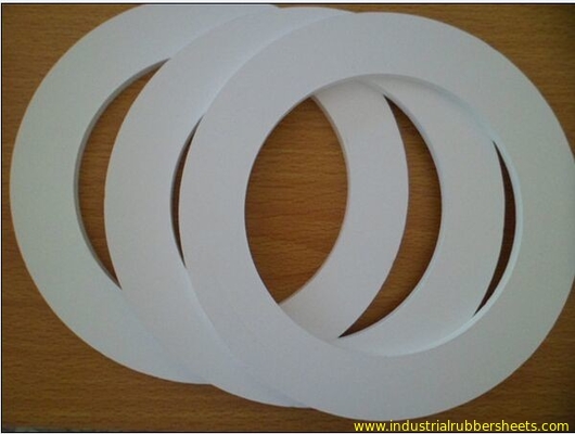 Food Grade EPDM Rubber Gasket Pollution Free With Beige , White Color