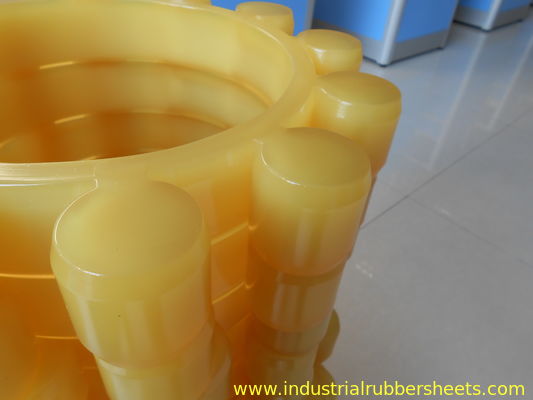 Standard Size Yellow Rubber Seal Abrasion Proof