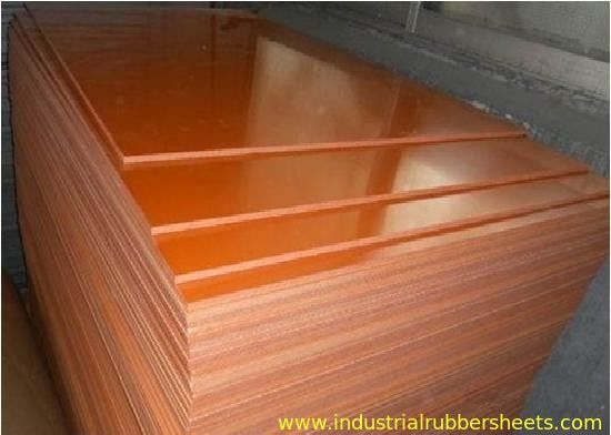 Brown Colored Plastic Sheet 90 - 110Mpa Flexural Strength For PCB / ICT Fixture