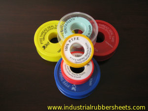 Good Performance PTFE Gasket Tape , PTFE Adhesieve Tape for Pipe Linking