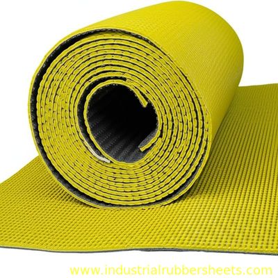 Foam Backing Industrial Rubber Sheet PVC Coil Mat with 12-18m Length 8-15mm Thickness and 1.22m Width