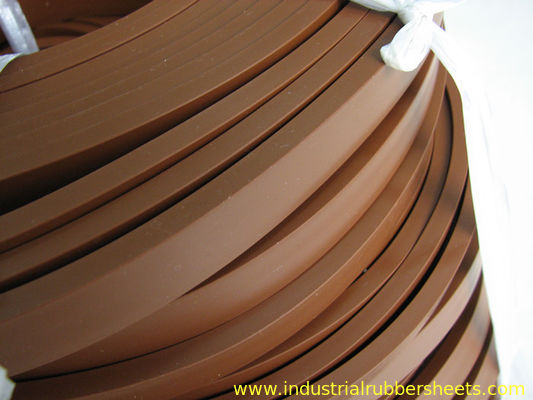 Brown Food Grade Silicone Rubber Cord with High Tensile Strength and Without Smell for Sealing Applications