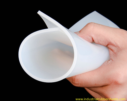 1-6mm Food Grade Silicone Rubber Sheet 60 Shore A 7.0Mpa Tensile
