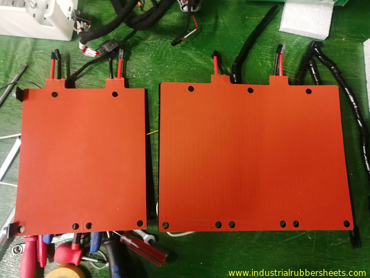 Custom Silicone Rubber Heater Pad 228.5x290mm 2.0mm Thickness 1000V
