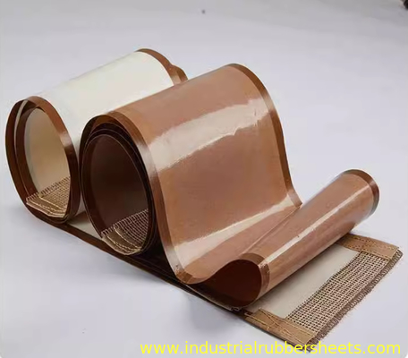 PTFE Mesh Belt with Maximum Width of 4.0m Microwave Safe and Breathable for High Temperature Applications