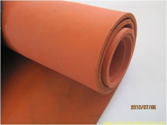 Double Impression Fabric Silicone Sponge Sheet 10-30Sh A Hardness