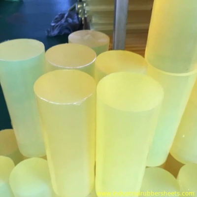 노란 폴리우레탄 또는 나일론 플라스틱 막대의 300 - 500mm 길이 PU 막대기