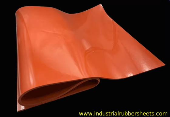 Smooth Surface Silicone Sponge Rubber Sheet 3mm-6mm Thickness