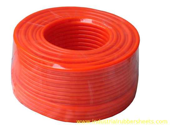 Red Polyurethane Coupling PU Hose with Chemic Erode Resistant and High Tensile Strength in 1.15-1.25g/cm3 Density