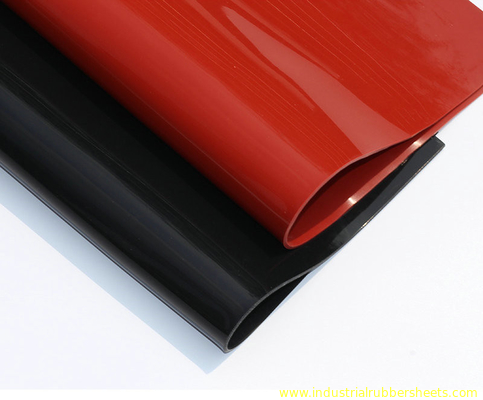 빨간, 검은 살리콘 시트, 실리콘 명부 1-10mm 사이즈 Ｘ 1.2m Ｘ 10m
