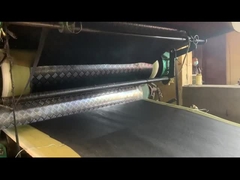 까만 산업 검수원 고무 장, 둥근 단추 다이아몬드 고무 장