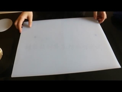 길이 1-50m 실리콘 고무 엽 1mm 1.25-1.50g/Cm3 특수 중력