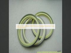 백색 PU 또는 주문을 받아서 만들어지는 까만 NBR 실리콘고무 세탁기 크기