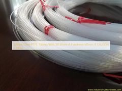 30Mpa 선명한 PTFE 튜브 90 Shore A 경직 Id1mm X Od200m X 100m