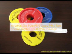 산업 밀봉 순수한 PTFE 테이프 / PTFE 테이프 6-50m 길이 0.075-0.2mm 얇음