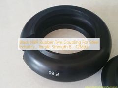 강철 산업용 블랙 NBR 고무 타이어 커플링, 인장 강도 8 - 12Mpa