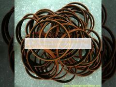 산업 오일 시일을 위한 TC/SC 실리콘고무 세탁기 Pu O 반지