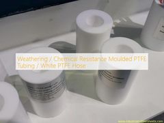 내후성/내화학성 성형 PTFE 튜브 / 백색 PTFE 호스