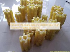 신뢰할 수 있는 표준 크기의 PU 고무 봉인 높은 유연성 불에 저항