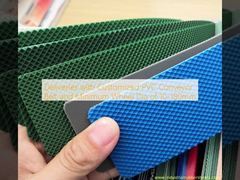 맞춤형 PVC 컨베이어 벨트와 최소 휠 지름 10~180mm