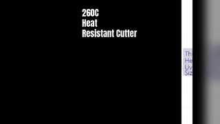 PTFE 커터 패드 260C 내열성 산업용 절단