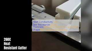 PTFE 커터 패드 260C 내열성 맞춤형