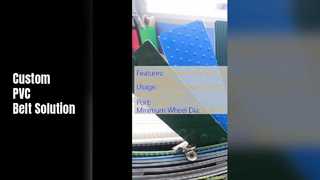 식품 PVC 컨베이어 벨트 맞춤형 길이