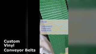 맞춤형 비닐 컨베이어 벨트 솔루션