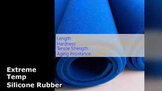실리콘 고무 시트 롤 극한 온도