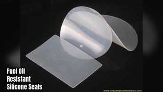 버진 실리콘 O 링 연료유 방지 씰