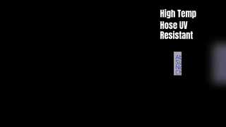 고온 호스 1mm x 2mm 100m UV 방지