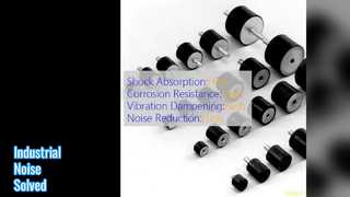 고무 충격 마운트로 산업 소음 감소