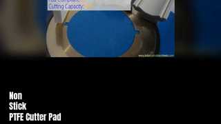 주문 PTFE 절단기 패드 260C 방열 비 지팡이