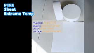 PTFE 시트 20-30Mpa 흰색 검정색 고온