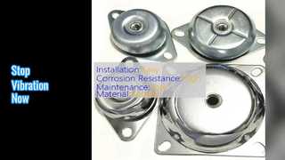 내구성이 뛰어난 검정색 고무 충격 마운트 진동 감쇠