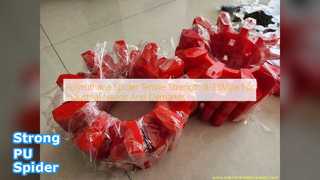 PU 스파이더 강도 8-55Mpa 산업용 고무