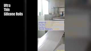 얇은 실리콘 고무 시트 0.1mm 0.8mm 롤
