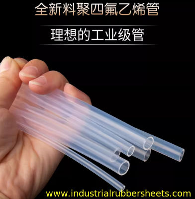 Smooth Surface White PTFE Tubing Industrial Grade Non-Toxic PTFE Hose for Safe Applications