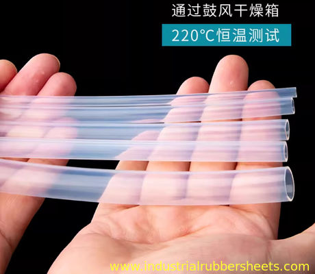 Smooth Surface White PTFE Tubing Industrial Grade Non-Toxic PTFE Hose for Safe Applications