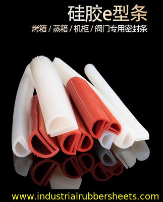 Food Grade Odorless Silicone Stripe and Profile with High Tensile Strength for Industrial Applications