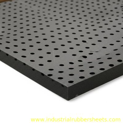 200psi Tensile Strength Perforated Silicone Foam Sheet with Double Impression Fabric Surface for Ironing Tables
