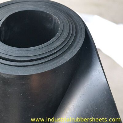 2MPa Tensile Strength Black Industrial Grade SBR Rubber Sheet