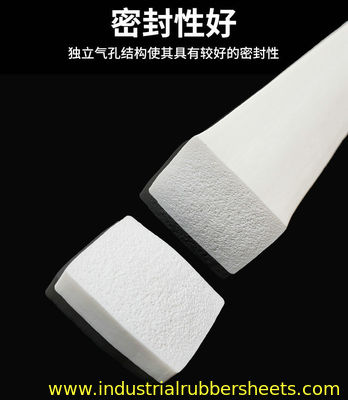 커스터마이징 크기 클로즈 셀 실리콘 스폰지 스트립 FDA 문 봉인 인증