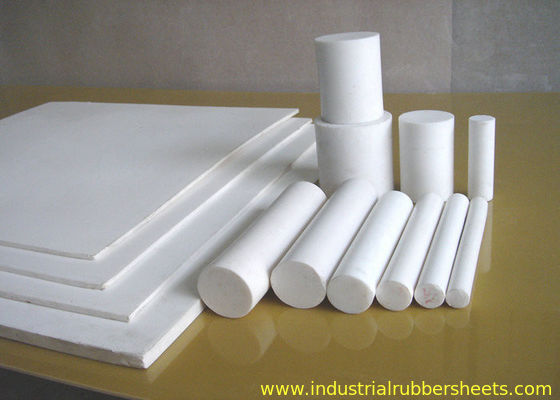 주조했거나 찢긴 PTFE 장, 물개/틈막이를 위한 반대로 부식 테플론 플라스틱 장