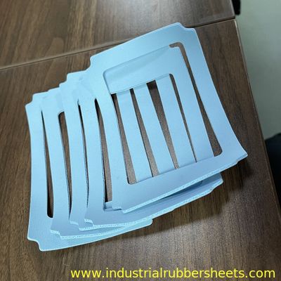 Red 1.5-50mm High Temp Silicone Foam Sheet Close Cell 260°C