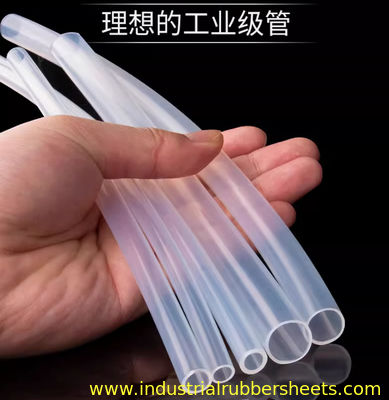 부드러운 표면 흰색 PTFE 튜브 안전 및 비 독성